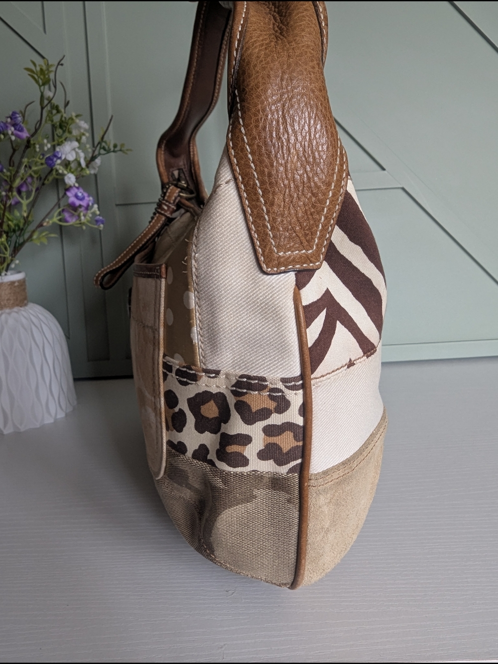 Coach Vintage  Ergo Signature Patchwork Hobo Bag, - Picture 4 of 13